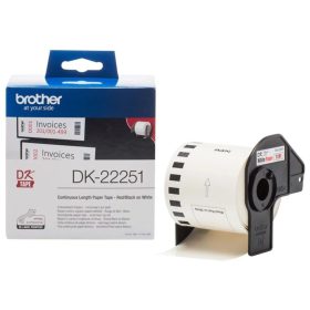   Brother DK-22251 fehér eredeti öntapadós szalagcímke 62mm