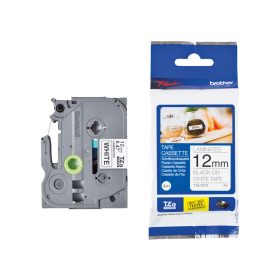   Brother TZE-231s fehér alapon fekete eredeti feliratozó szalag