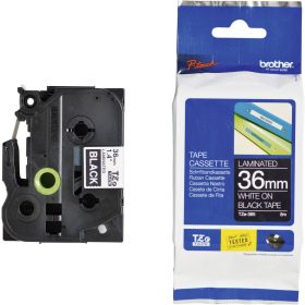   Brother TZe-365 fekete alapon fehér eredeti feliratozó szalag