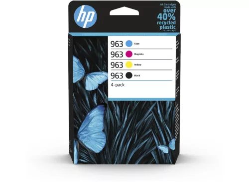 HP 6ZC70AE 4COLOR MULTIPACK TINTAPATRON (No.963 MULTI INK)