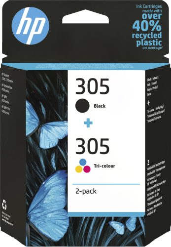 HP 6ZD17AE MULTIPACK (305B+305C) TINTAPATRON (No.305 MULTI INK)