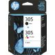 HP 6ZD17AE MULTIPACK (305B+305C) TINTAPATRON (No.305 MULTI INK)