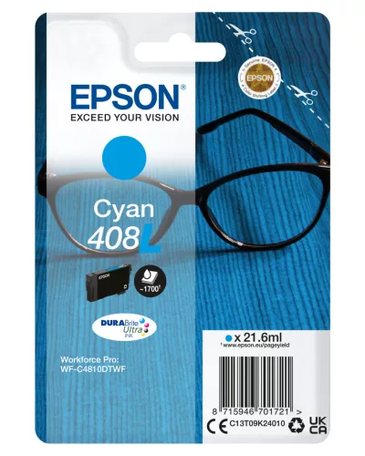 Epson T09K2 (408L) kék eredeti tintapatron