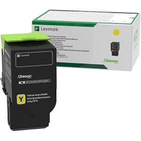 Lexmark [CS421/CX622] 78C2XYE sárga eredeti toner