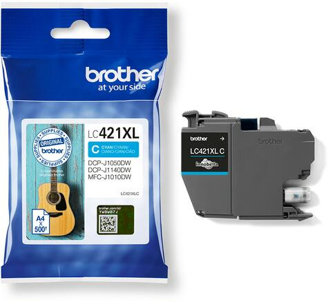 Brother LC421XL kék eredeti tintapatron