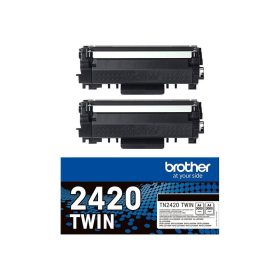 BROTHER TN-2420 fekete eredeti toner duplacsomag