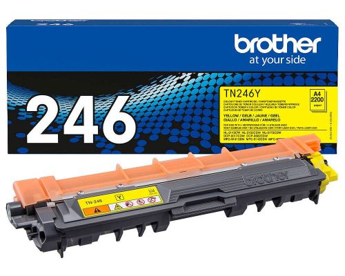 BROTHER TN-246 sárga eredeti toner