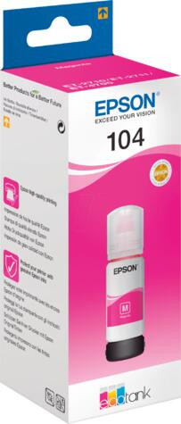 Epson T00P3 (104) magenta eredeti tinta