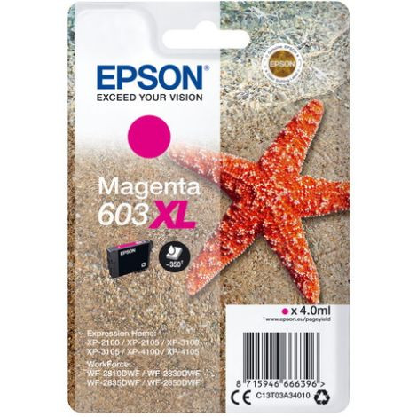 Epson T03A3 (603XL) magenta eredeti tintapatron