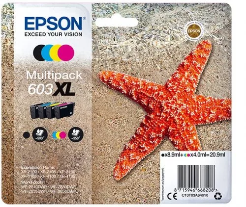 Epson T03A6 (603XL) eredeti tintapatron multipack