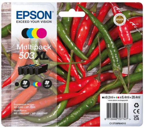 Epson T09R6 (503XL) eredeti tintapatron multipack
