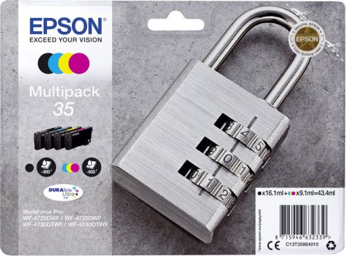 Epson T3586 (35) eredeti tintapatron multipack