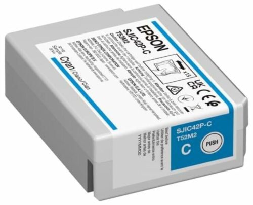 Epson SJIC42P(C) C4000 kék eredeti tintapatron