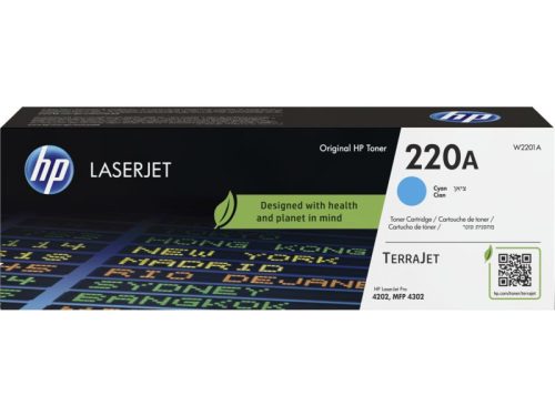 HP W2201A (220A) kék eredeti toner