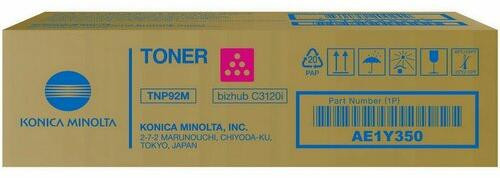 KONICA MINOLTA Bizhub C3120 [TNP92M] magenta eredeti toner