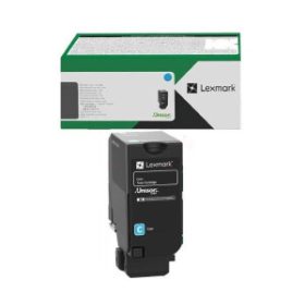 Lexmark [CS/CX730] 71C2HC0 kék eredeti 10,5k toner