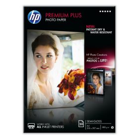   HP CR673A Prémium Plus félfényes eredeti fotópapír (A4, 20 lap, 300g)