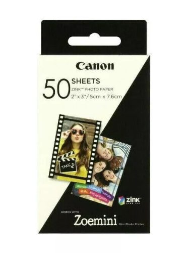 Canon ZP-2030 eredeti öntapadó fotópapír (50x76mm 50 lap, 3215C002)