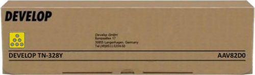 Develop ineo+ 250i [TN328Y] sárga eredeti toner (AAV82D0)