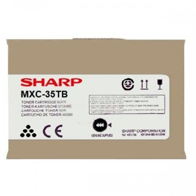 Sharp MX-C35TB fekete eredeti toner