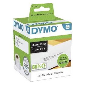Dymo 99010 fehér eredeti szalagcímke csomag (S0722370)