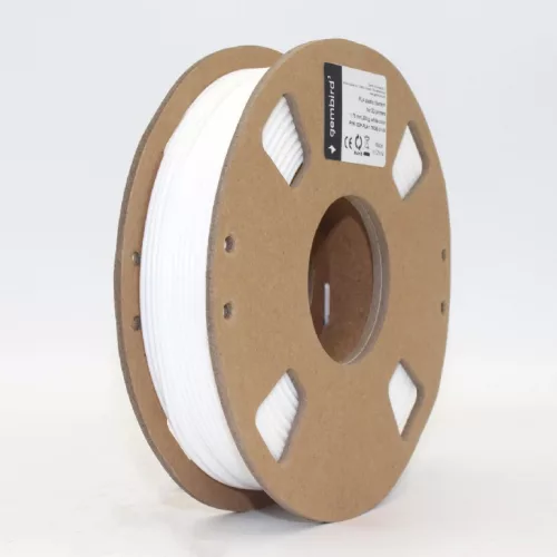 Gembird fehér eredeti PLA filament Gemma tekerccsel (1,75mm, 200g, 3DP-PLA1.75GE-01-W)