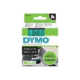   Dymo ID1 zöld alapon fekete eredeti feliratozó szalag (S0720740)