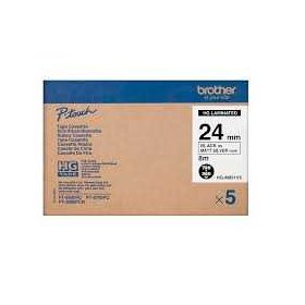   Brother HGE-M951 ezüst alapon fekete eredeti feliratozó szalag 5 db