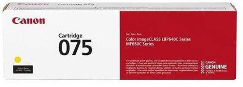 Canon CRG-075 sárga eredeti toner