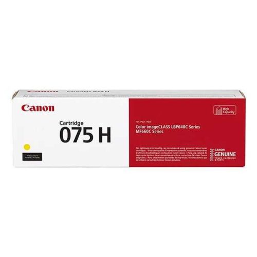 Canon CRG-075H sárga eredeti toner