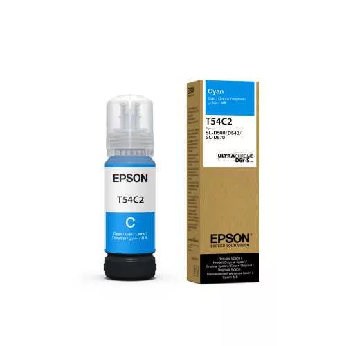 Epson T54C2 kék eredeti tinta