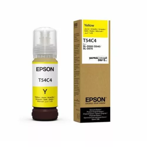 Epson T54C4 sárga eredeti tinta