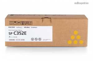 Ricoh SPC352 sárga eredeti toner (407386)