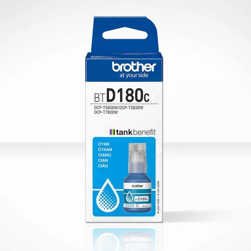 Brother BT-D180C kék eredeti tinta