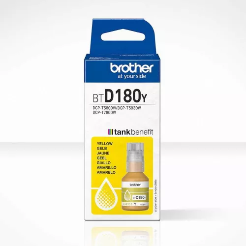 Brother BT-D180Y sárga eredeti tinta