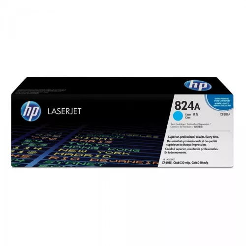 HP CB381AC/CB381YC (824AC) kék eredeti toner (CONTRACT verzió)