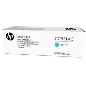 HP CC531AC (304AC) kék eredeti toner (CONTRACT verzió)