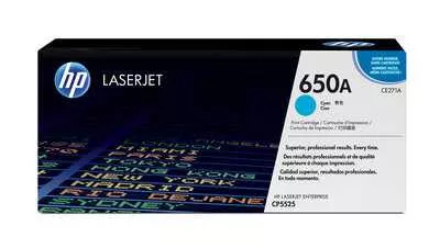 HP CE271AC/CE271AH (650AC) kék eredeti toner (CONTRACT verzió)