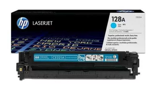 HP CE321AC (128AC) kék eredeti toner (CONTRACT verzió)