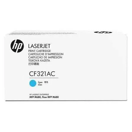 HP CF321AH/CF321AC (653AH/AC) kék eredeti toner (CONTRACT verzió)