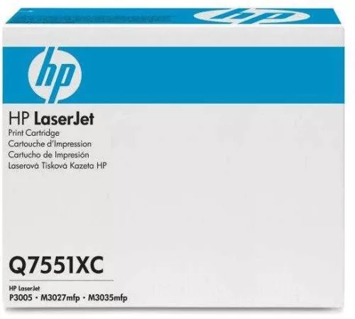 HP Q7551XC (51XC) fekete eredeti toner (CONTRACT verzió)