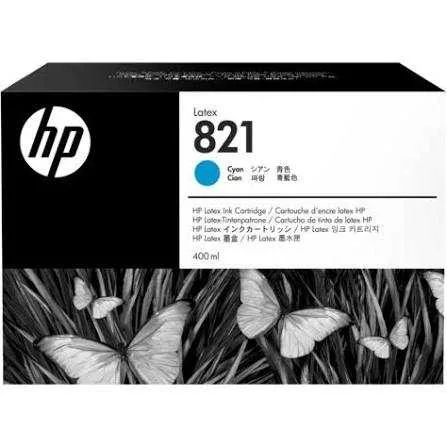 HP G0Y86A No.821 kék eredeti tintapatron