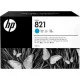 HP G0Y86A No.821 kék eredeti tintapatron