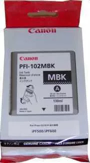 Canon PFI-102MB matt fekete eredeti tintapatron