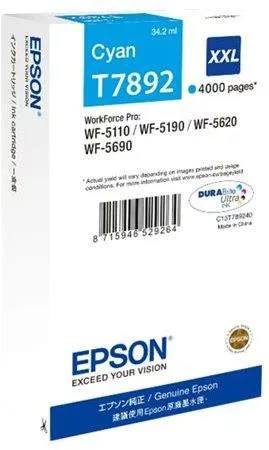 Epson T7892 kék eredeti tintapatron