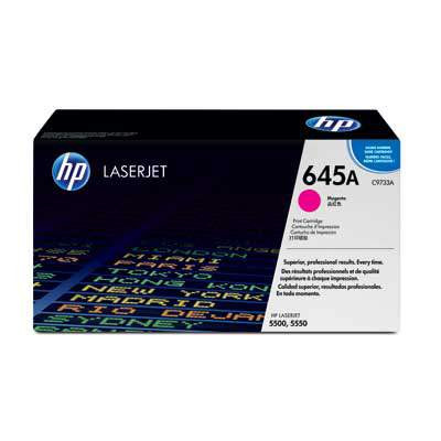 HP C9733A doboz sérült TONER (No.645A MAGENTA b ware)