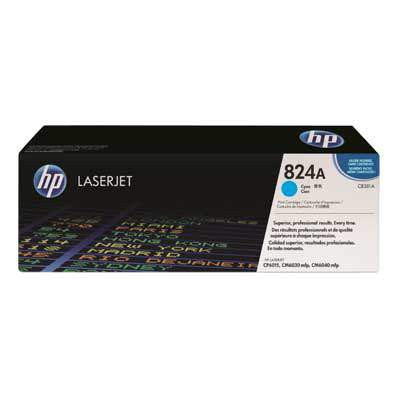HP CB381A TONER (No.824A CYAN)