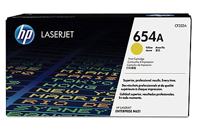 HP CF332A (654A) sárga eredeti toner