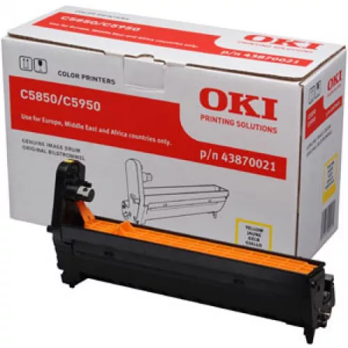 Oki [C5850, 5950] sárga eredeti dobegység (43870021)