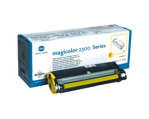 KONICA MINOLTA Magicolor 2300 sárga eredeti toner